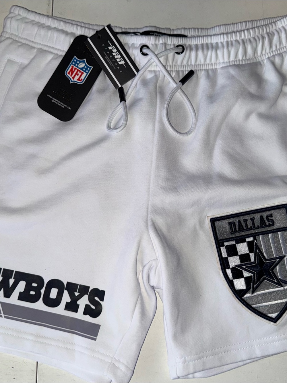 NWT Pro Standard Prototype Dallas Cowboys Fast Lane 2.0 Men’s LRG Pocket Shorts